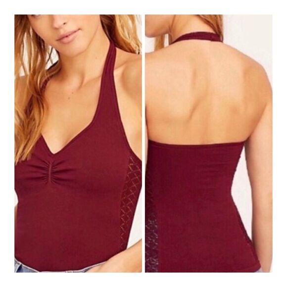 NWOT Free People Havana  Intimately Halter Stretch top XS/S and M/L - Picture 1 of 6